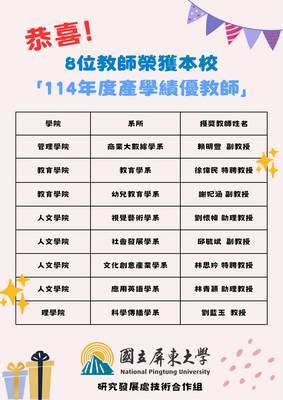 114年度產學合作績優教師(另開新視窗)